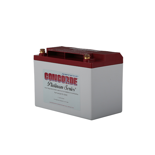 Concorde Platinum Series® Valve Regulated Lead Acid (VRLA) Battery RG-35AXC