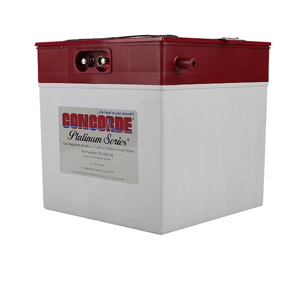 Concorde Platinum Series® Valve Regulated Lead Acid (VRLA) Battery RG-380E/40B