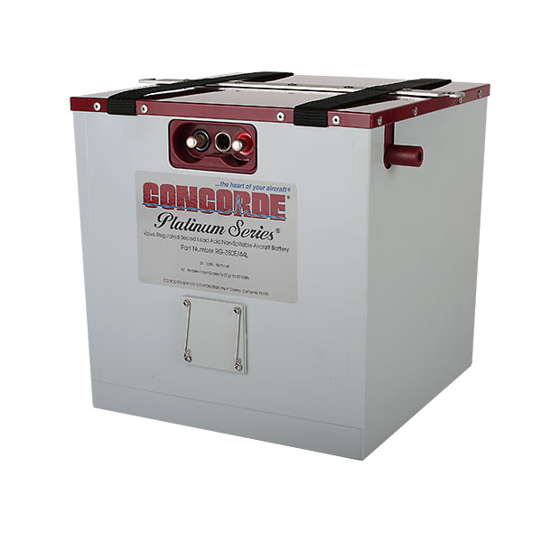 Concorde Platinum Series® Valve Regulated Lead Acid (VRLA) Battery RG-380E/40L