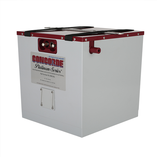 Concorde Platinum Series® Valve Regulated Lead Acid (VRLA) Battery RG-380E/60L