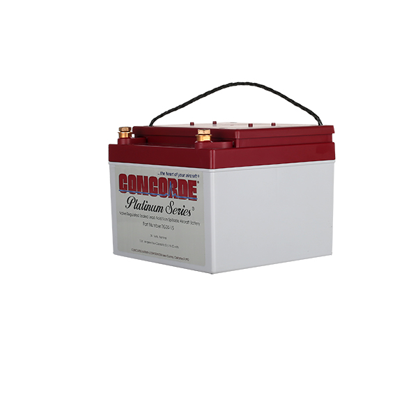 Concorde Platinum Series® Valve Regulated Lead Acid (VRLA) Battery RG24-15