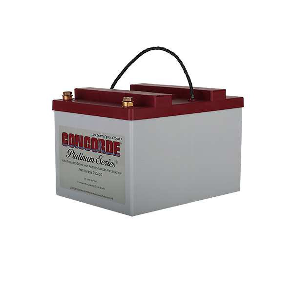 Concorde Platinum Series® Valve Regulated Lead Acid (VRLA) Battery RG24-20