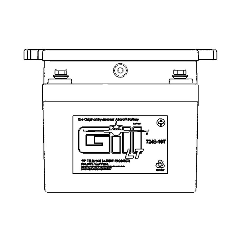 Gill Aircraft Battery G-242 