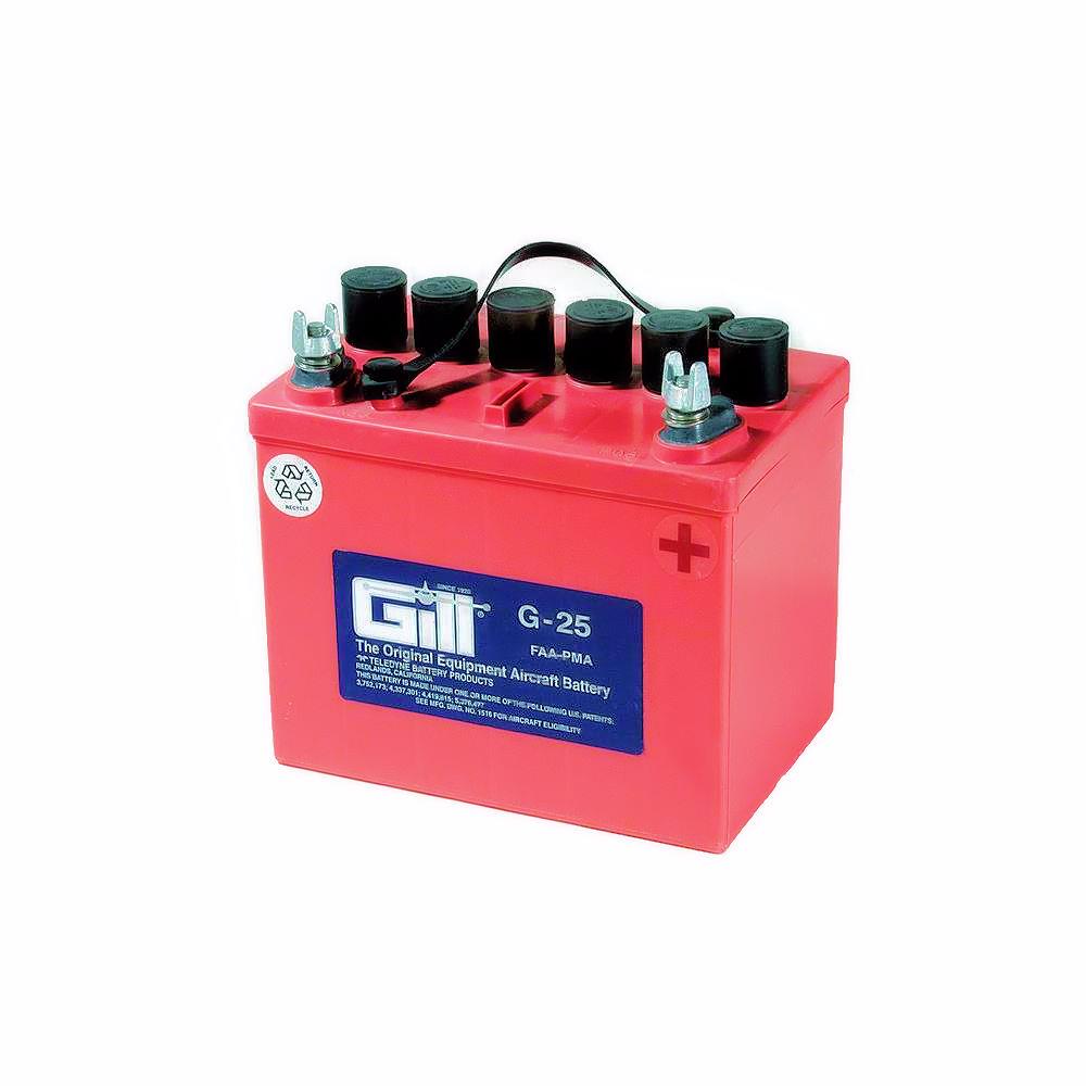 Gill Aircraft Battery G-25
