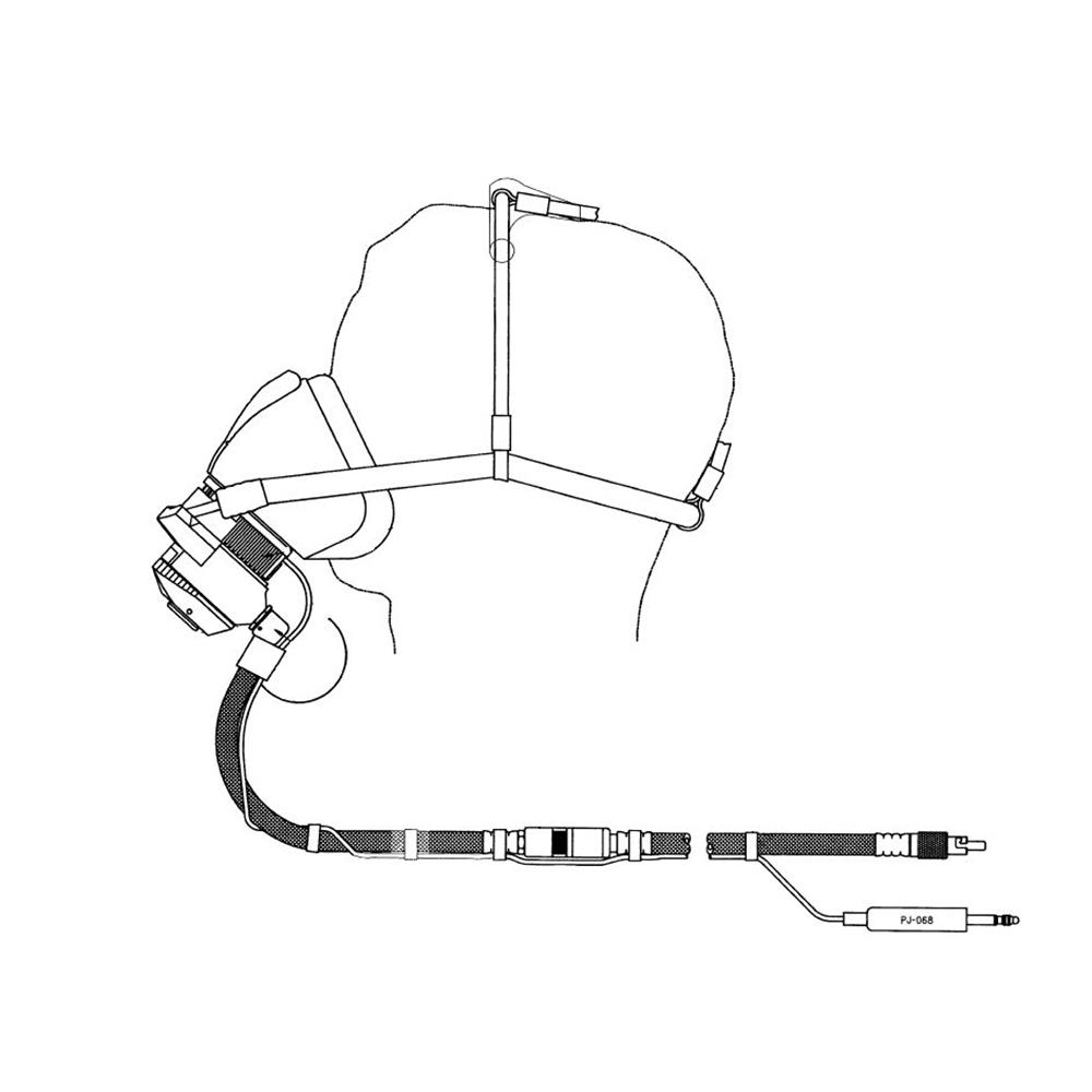aircraft crew oxygen mask