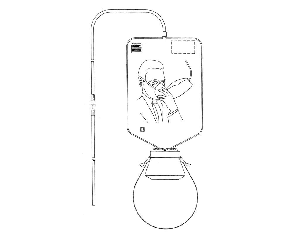 aircraft passenger oxygen mask 174006-30