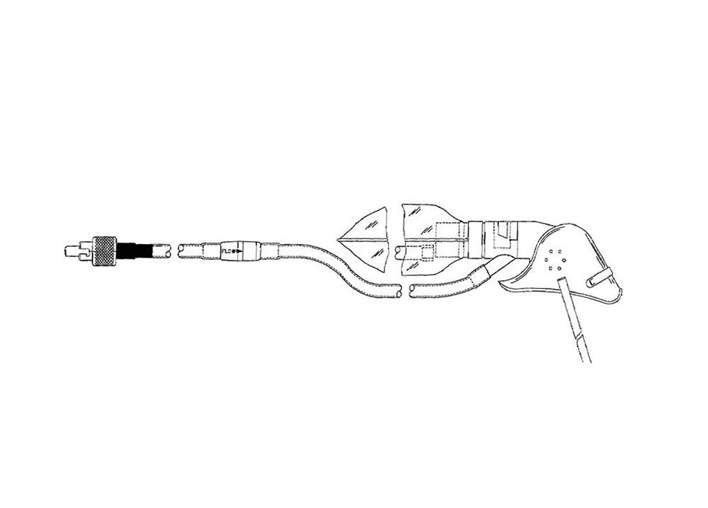 aircraft passenger oxygen mask 174411-14