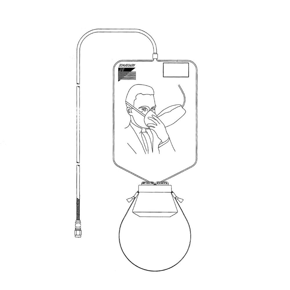 aircraft passenger oxygen mask C351-2000-205