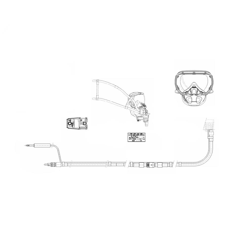 aircraft crew oxygen mask